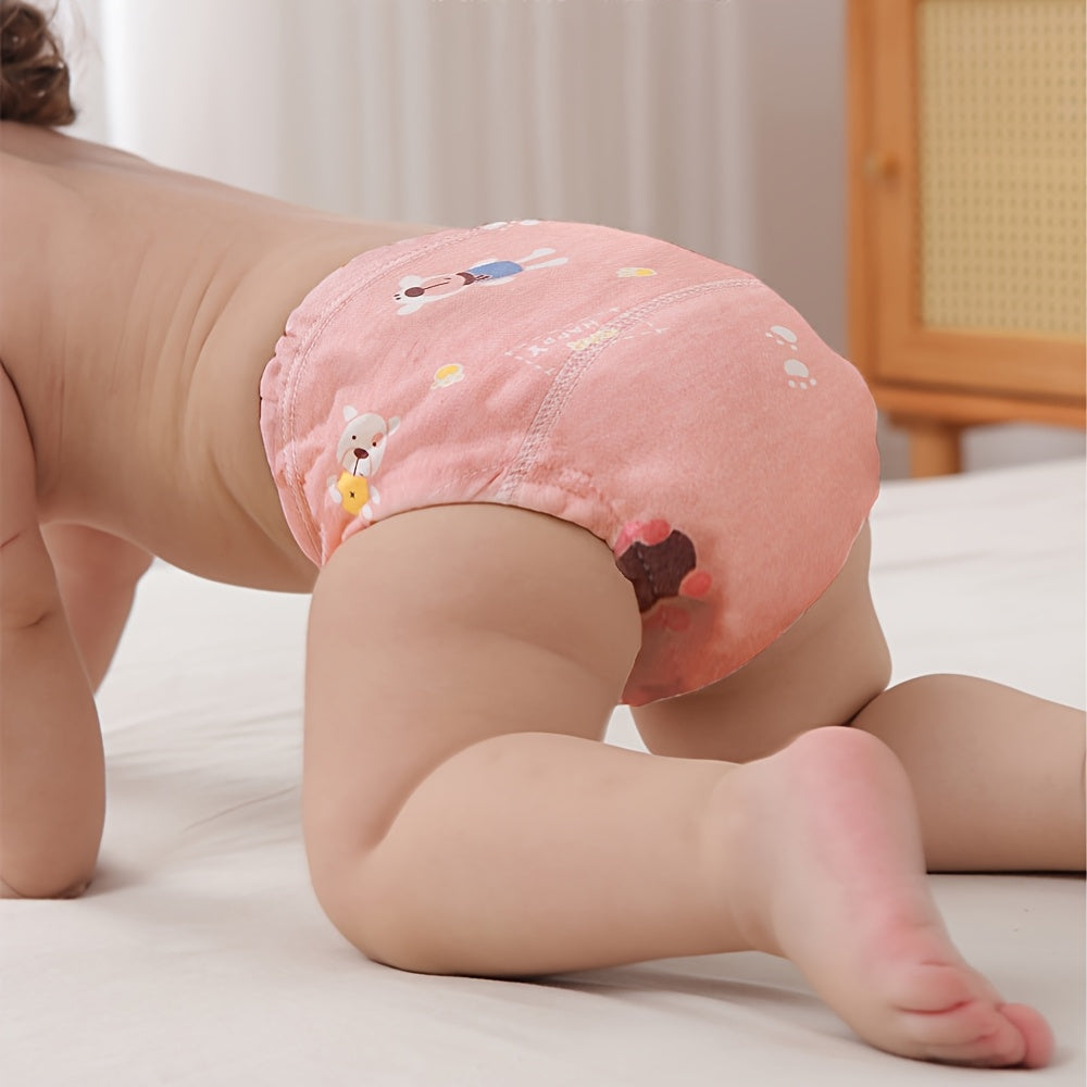 Baby Printed Training Pants Twelve Pack with Pink Memories or Underwater Designs for Daily Potty Routines