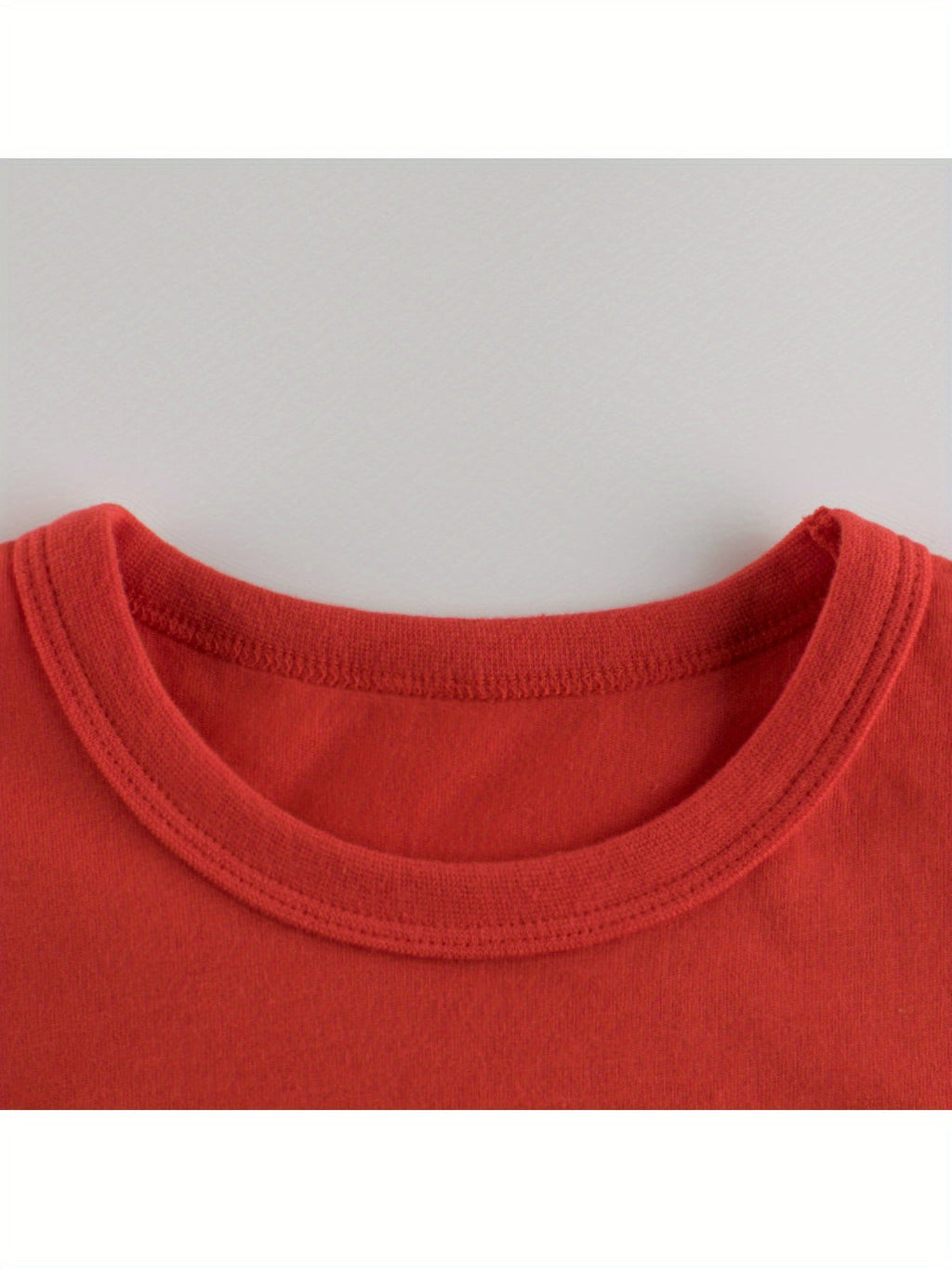Boys' Built Different Cotton T-Shirt with Colorful Block Lettering and Short Sleeves for Summer