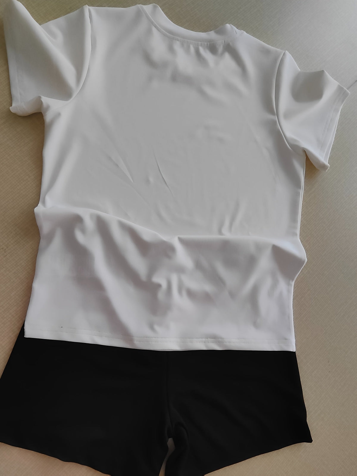 Boys' Black T-Shirt and Shorts Set with Colorful BRUH Graffiti Lettering for Casual Summer Outfits