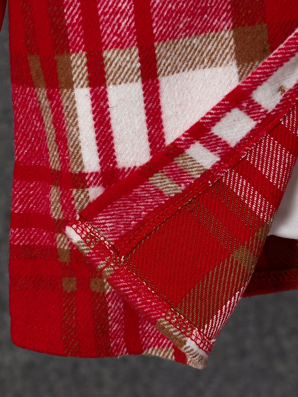 Boys' Plaid Outfit Set - Long Sleeve Winter