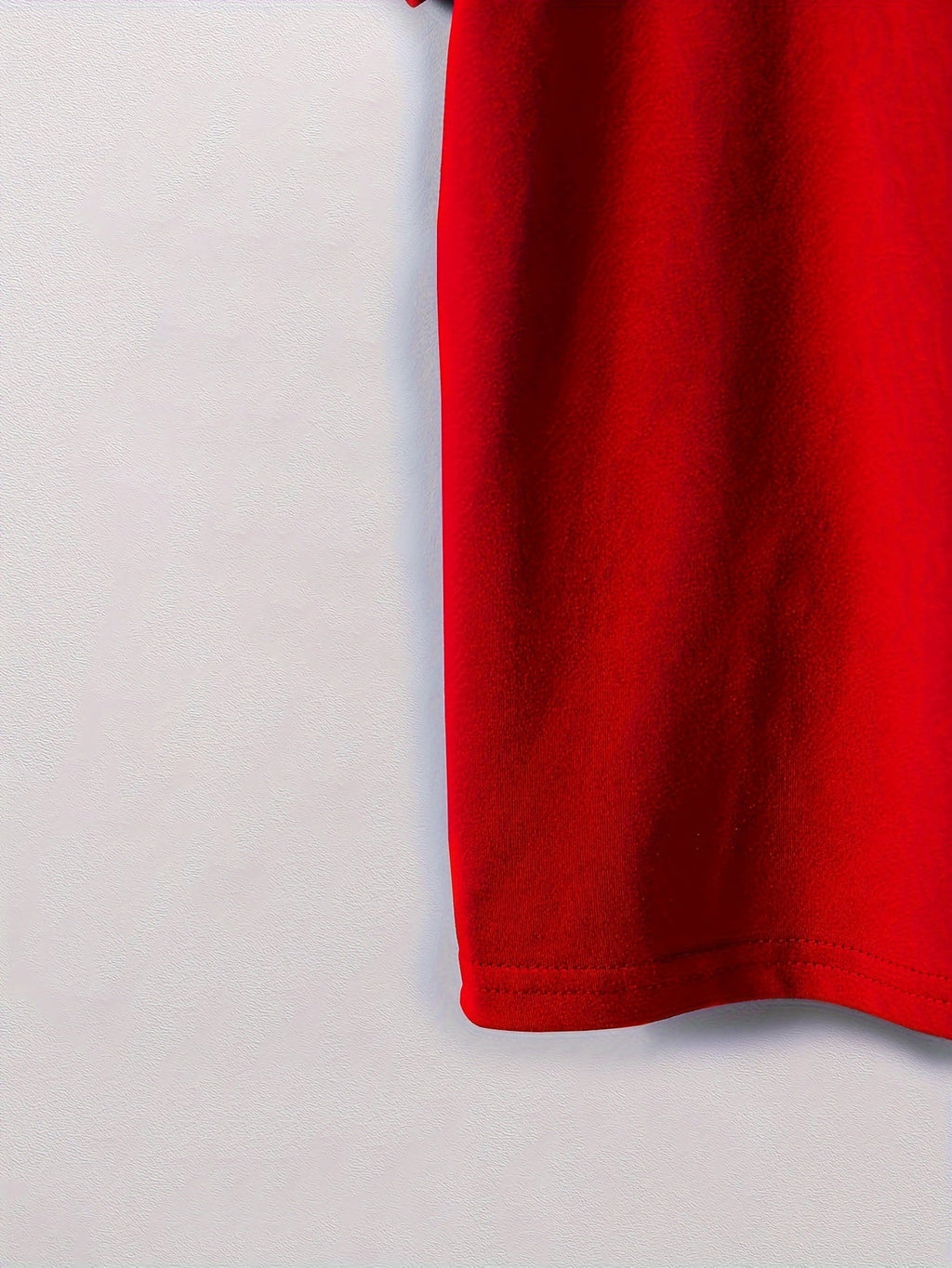 Boys' Skateboarding Bear T-Shirt in Red with a Cartoon Front Graphic and Short Sleeves for Summer