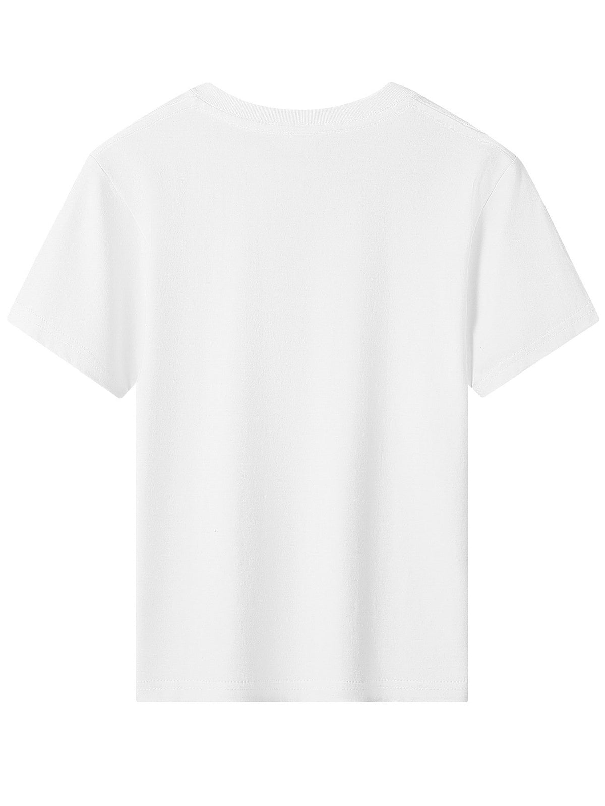 Girls' T-Shirt with John 3:16 Chest Lettering and a Short Sleeve Crew Neck Cut for Casual Church Outfits