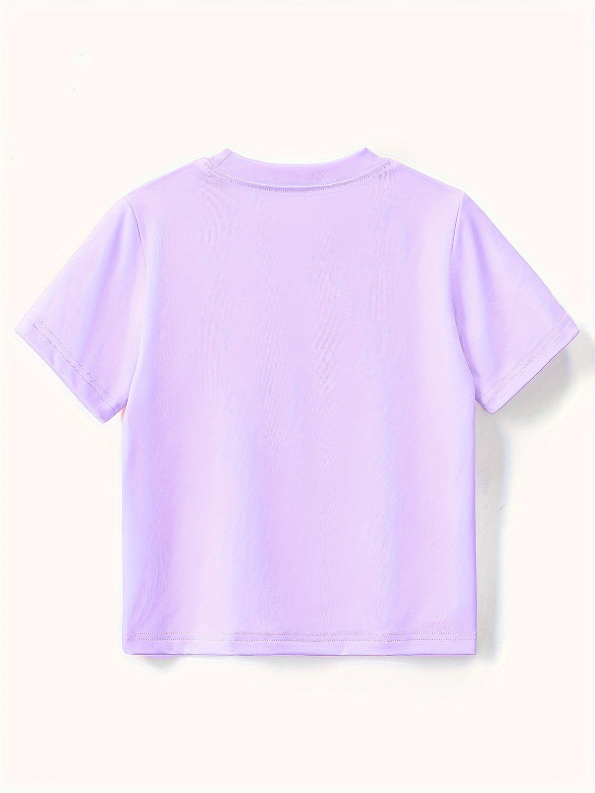 Kids' God Says You Are Floral T-Shirt with Colorful Flower Illustrations and Short Sleeves for Daily Wear